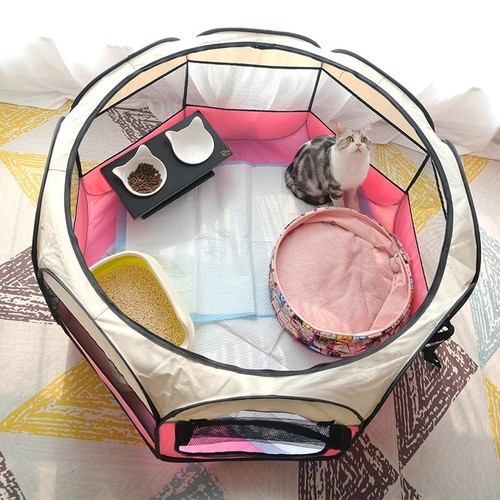Folding pet tent dog house - folding,