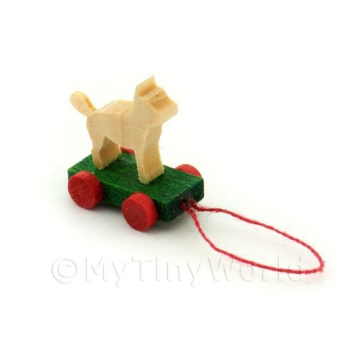 Dolls house miniature - dolls, simple