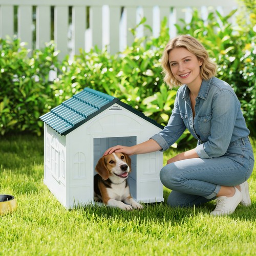 Pawhut weather resistant dog - pawhut, weather-resistant