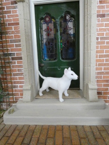 Dolls house dog ooak - dog, handmade
