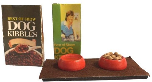 Dolls house dog food - dolls,